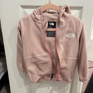 The North Face Blush Pink Fleece Hoodie